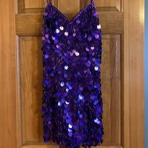 Custom Sequin Dress